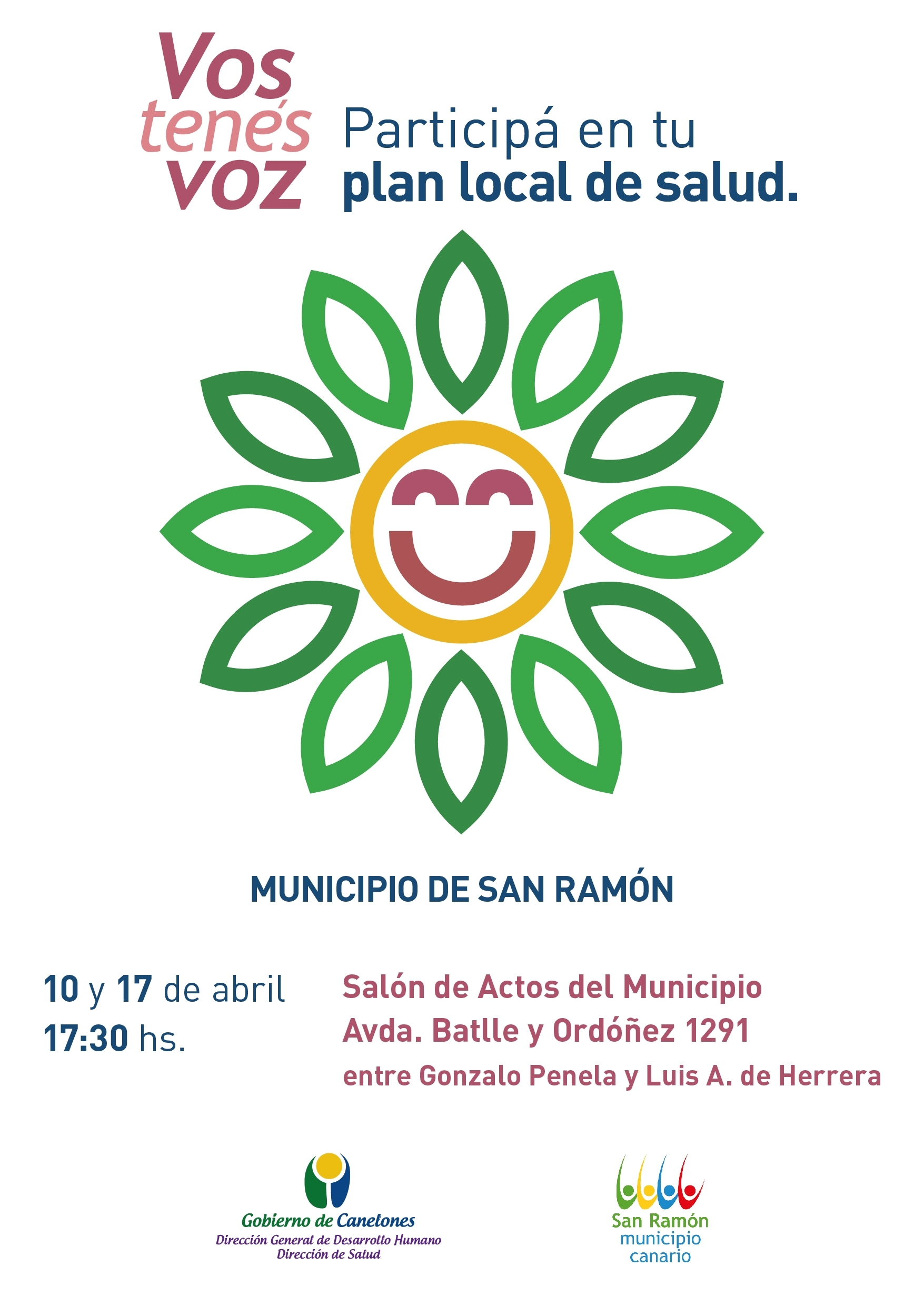INVITACION 1ER. PLAN LOCAL DE SALUD DE SAN RAMON